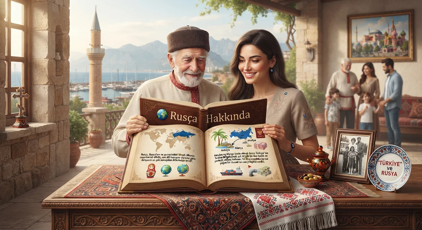 Rusça öğrenmeye başlayan biri