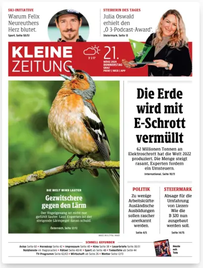 Kleine Zeitung Steiermark Gazetesi