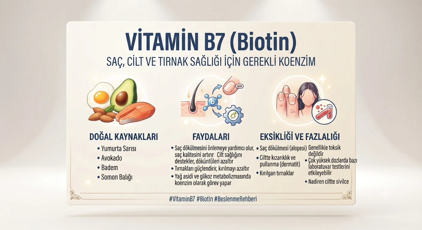 B5 Vitamini (Pantotenik Asit) Eksikliğinde Ne Olur? Belirtileri ve Nedenleri