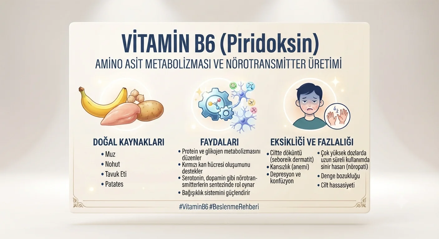 B7 Vitamini (Biotin) Faydaları ve Zararları