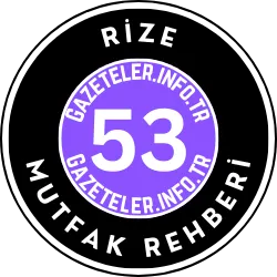 Rize Mutfak Rehberi Görseli