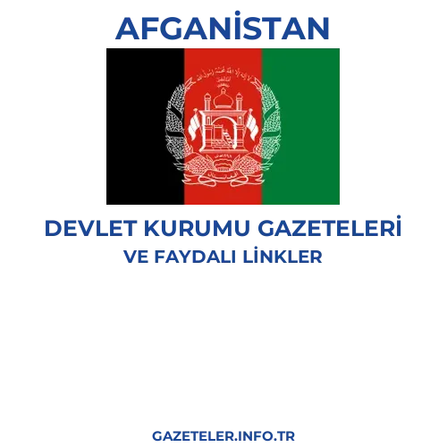 Afganistan Devlet Kurumu Gazeteleri - Popüler gazetelerin kapakları