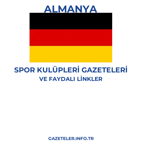 Almanya Spor Kulupleri Gazeteleri - Popüler gazetelerin kapakları