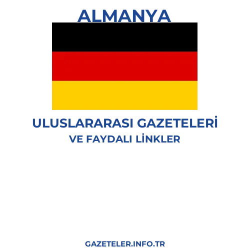 Almanya Uluslararası Gazeteleri - Popüler gazetelerin kapakları