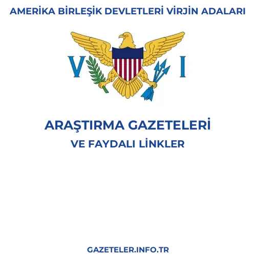 Amerika Birleşik Devletleri Virjin Adaları Araştırma Gazeteleri kapak görselleri