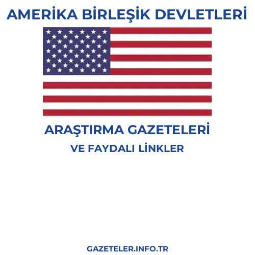 Amerika Birleşik Devletleri Araştırma Gazeteleri - Popüler gazetelerin kapakları