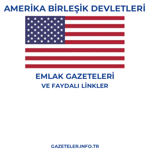 Amerika Birleşik Devletleri Emlak Gazeteleri - Popüler gazetelerin kapakları