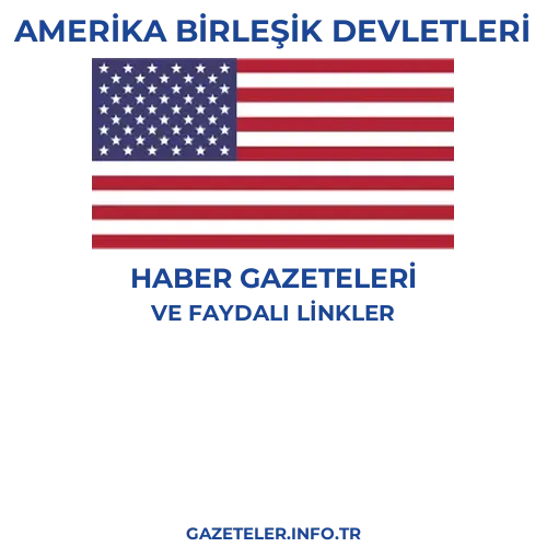 Amerika Birleşik Devletleri Haber Gazeteleri - Popüler gazetelerin kapakları