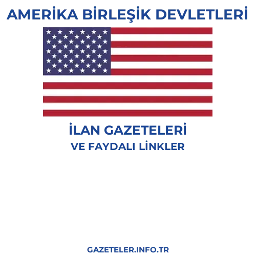 Amerika Birleşik Devletleri İlan Gazeteleri - Popüler gazetelerin kapakları