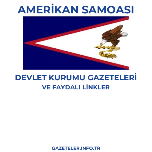 Amerikan Samoası Devlet Kurumu Gazeteleri - Popüler gazetelerin kapakları