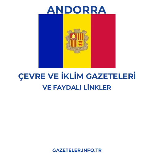 Andorra Çevre Ve Iklim Gazeteleri - Popüler gazetelerin kapakları