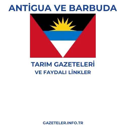 Antigua ve Barbuda Tarım Gazeteleri - Popüler gazetelerin kapakları