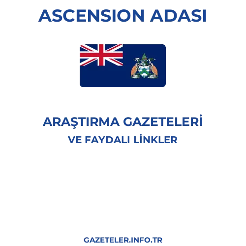 Ascension Adası Araştırma Gazeteleri - Popüler gazetelerin kapakları