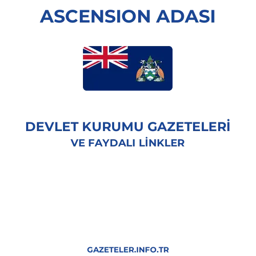 Ascension Adası Devlet Kurumu Gazeteleri - Popüler gazetelerin kapakları