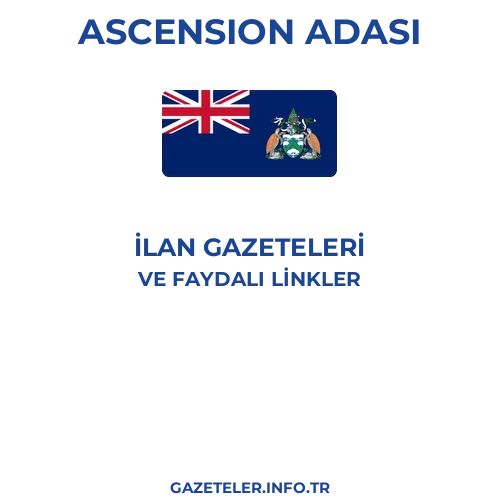 Ascension Adası İlan Gazeteleri - Popüler gazetelerin kapakları