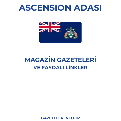 Ascension Adası Magazin Gazeteleri - Popüler gazetelerin kapakları