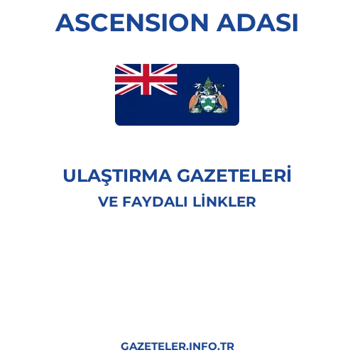 Ascension Adası Ulaştırma Gazeteleri - Popüler gazetelerin kapakları