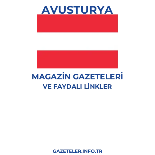 Avusturya Magazin Gazeteleri - Popüler gazetelerin kapakları