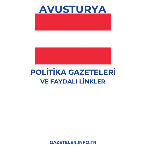 Avusturya Politika Gazeteleri - Popüler gazetelerin kapakları