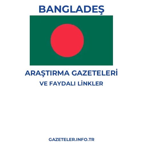 Bangladeş Araştırma Gazeteleri - Popüler gazetelerin kapakları