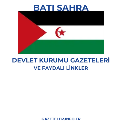 Batı Sahra Devlet Kurumu Gazeteleri - Popüler gazetelerin kapakları