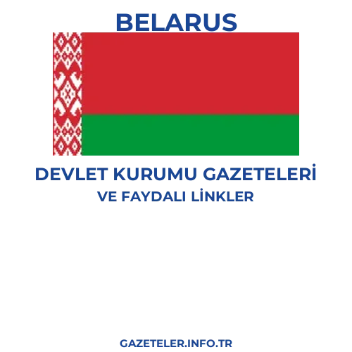 Belarus Devlet Kurumu Gazeteleri - Popüler gazetelerin kapakları