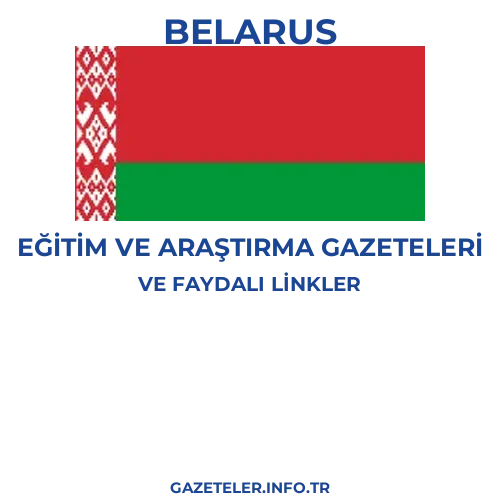 Belarus Eğitim Ve Araştırma Gazeteleri - Popüler gazetelerin kapakları