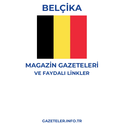 Belçika Magazin Gazeteleri - Popüler gazetelerin kapakları