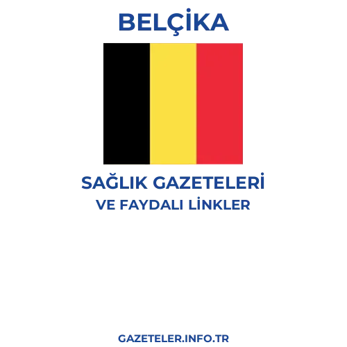 Belçika Sağlık Gazeteleri - Popüler gazetelerin kapakları