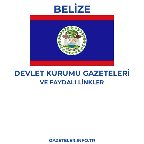 Belize Devlet Kurumu Gazeteleri - Popüler gazetelerin kapakları