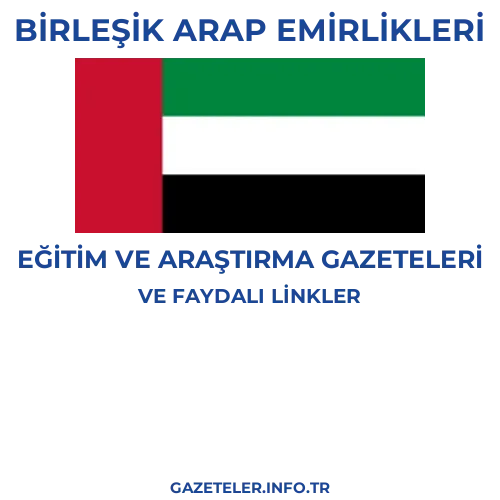 Birleşik Arap Emirlikleri Eğitim Ve Araştırma Gazeteleri - Popüler gazetelerin kapakları