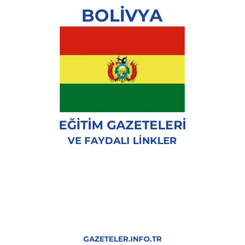 Bolivya Eğitim Gazeteleri - Popüler gazetelerin kapakları