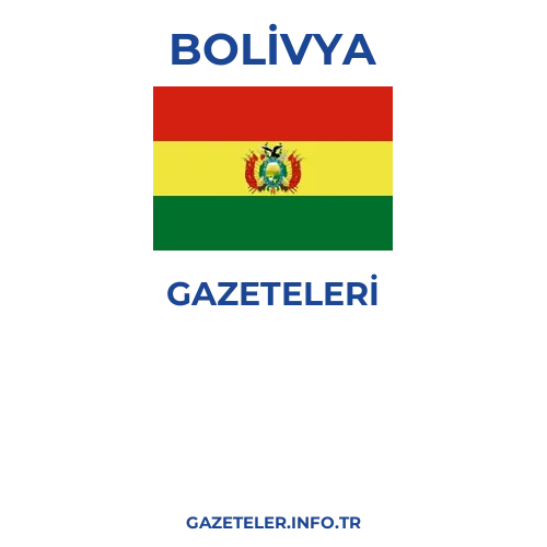 Bolivya Genel Gazeteleri - Popüler gazetelerin kapakları