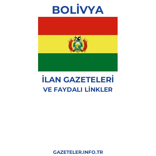 Bolivya İlan Gazeteleri - Popüler gazetelerin kapakları