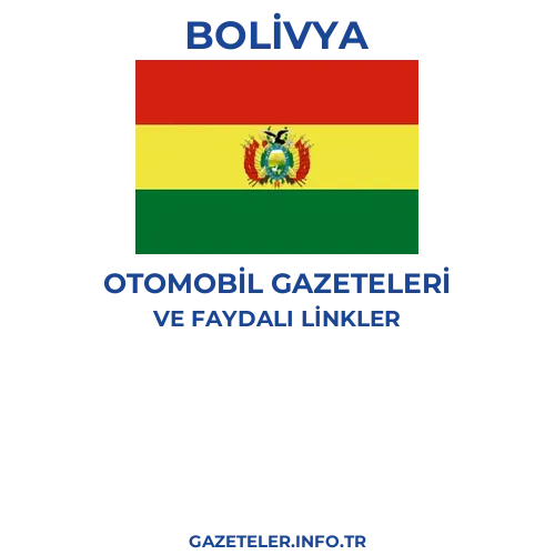 Bolivya Otomobil Gazeteleri - Popüler gazetelerin kapakları