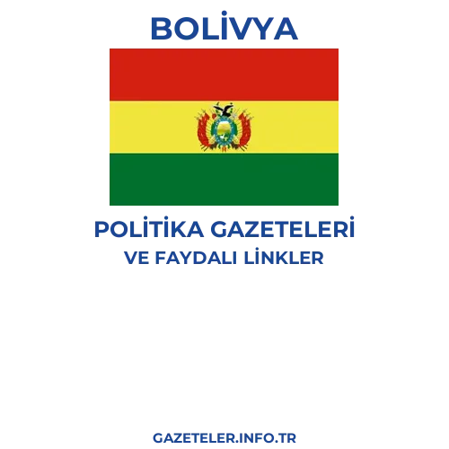 Bolivya Politika Gazeteleri - Popüler gazetelerin kapakları