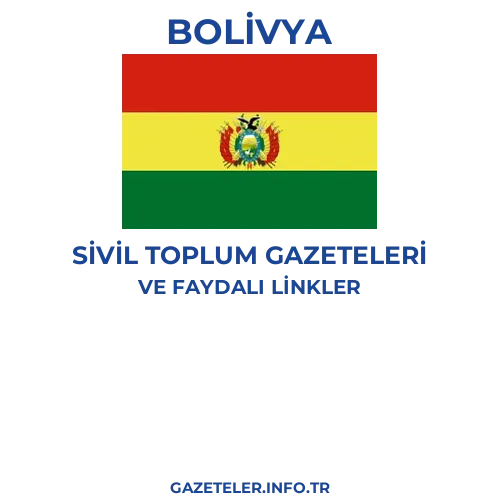 Bolivya Sivil Toplum Gazeteleri - Popüler gazetelerin kapakları