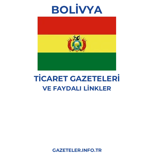 Bolivya Ticaret Gazeteleri - Popüler gazetelerin kapakları