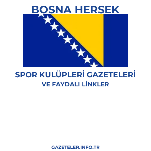 Bosna Hersek Spor Kulupleri Gazeteleri - Popüler gazetelerin kapakları