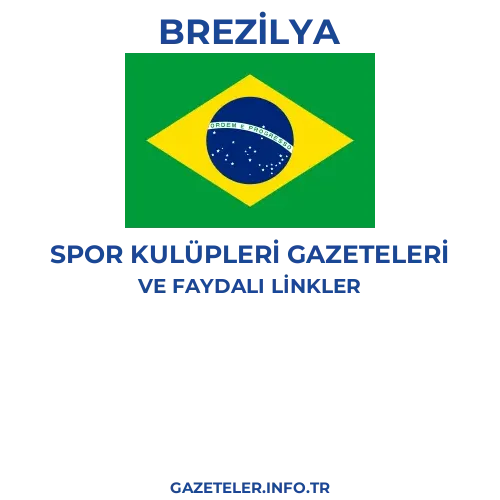 Brezilya Spor Kulupleri Gazeteleri - Popüler gazetelerin kapakları