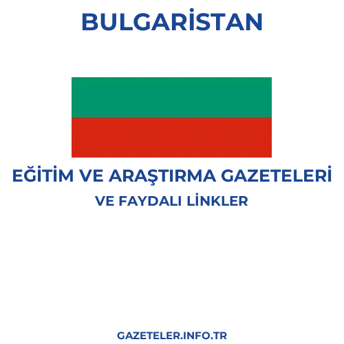 Bulgaristan Eğitim Ve Araştırma Gazeteleri - Popüler gazetelerin kapakları