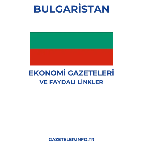 Bulgaristan Ekonomi Gazeteleri - Popüler gazetelerin kapakları