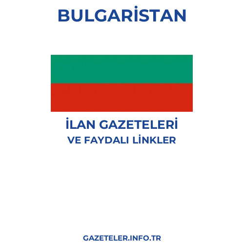 Bulgaristan İlan Gazeteleri - Popüler gazetelerin kapakları