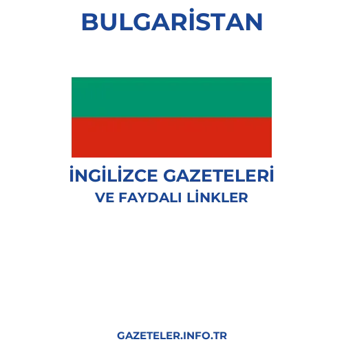 Bulgaristan İngilizce Gazeteleri - Popüler gazetelerin kapakları