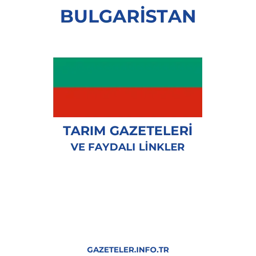 Bulgaristan Tarım Gazeteleri - Popüler gazetelerin kapakları