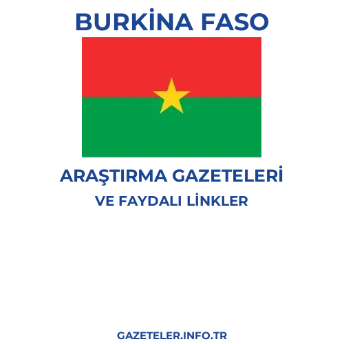 Burkina Faso Araştırma Gazeteleri - Popüler gazetelerin kapakları