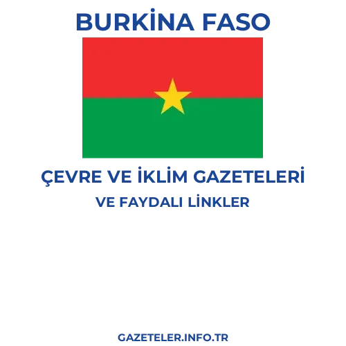 Burkina Faso Çevre Ve Iklim Gazeteleri - Popüler gazetelerin kapakları