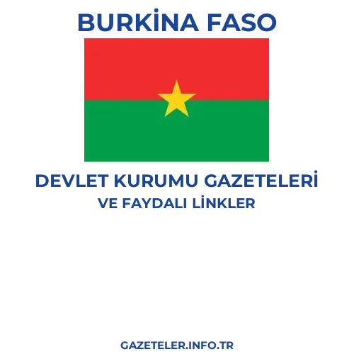 Burkina Faso Devlet Kurumu Gazeteleri - Popüler gazetelerin kapakları