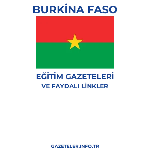 Burkina Faso Eğitim Gazeteleri - Popüler gazetelerin kapakları