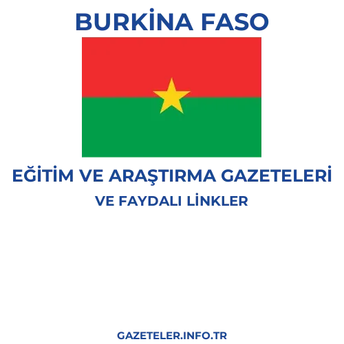 Burkina Faso Eğitim Ve Araştırma Gazeteleri - Popüler gazetelerin kapakları